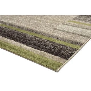 Peyer Syntex Teppich Amber 149 Bordüre beige-grün 160 cm x 230 cm