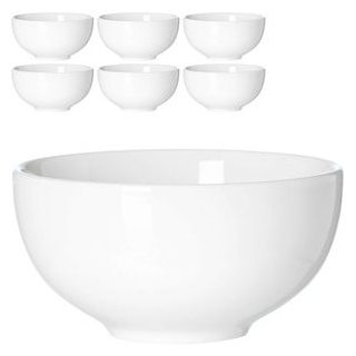 RitzenhoffundBreker Müslischale Skagen, Porzellan, weiß, 15cm, Set, 6 Stück