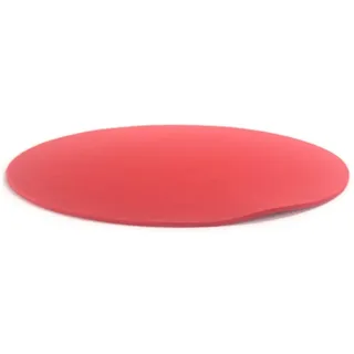 Untersetzer aus Filz, 3 mm dick, rund, D 35 bis D 50 cm, 20 Farben, Tisch Sideboard Regal Kommode Blumenvase Topf Teller Schüssel Pfanne (151 feuerrot, D 50 cm)