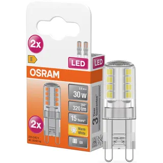Osram LED Pin Lampe 4058075449862 2,6 W G9 warmweiß 2 St.
