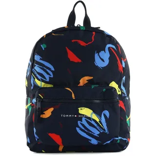 TOMMY HILFIGER Rucksack TH Essential Backpack AOP Space Blue Flower Allover