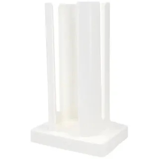 None Küchenorganizer-Set Tassenstapler Kunststoff 21 x 8 cm Weiß