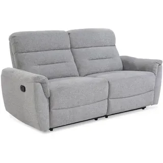 2,5-Sitzer Sofa inkl. Wall-Free-Relaxfunktion UTAH von Pro Com Chenille Grau