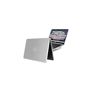 mCover Schutzhülle kompatibel mit HP 14-DQxxxx / 14-FQxxxx 2020-2022 Laptop (nur Nicht kompatibel mit Anderen HP-Modellen) (Pavilion 14-DQxxxx, transparent)