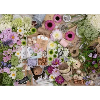 Ravensburger Erwachsenenpuzzle 1000 Teile - Prachtvolle Blumenliebe