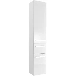 Pelipal 4005 Hochschrank 30 x 168 cm Polarweiß Hochglanz MDF