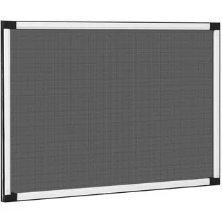 vidaXL Ausziehbarer Insektenschutz für Fenster 193 x 75 cm Weiß