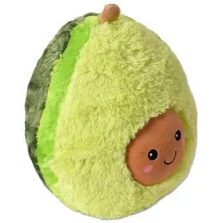 TE-Trend Kuscheltier 60 cm Avocado Deko XXL Zierkissen Kissen Früchtekissen, aus flauschigem Plüsch Stoff grün