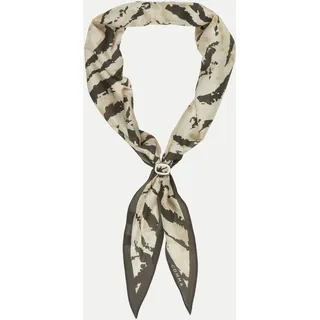 Tuch mit Animal-Print Mehrfarbig
