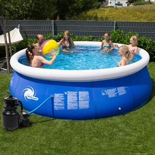 Steinbach Speed-Up Pool Set Ø 366 x 84 cm mit Sandfilter