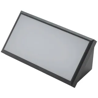 LINDBY Außenwandleuchte Kunststoff 13,8 cm 1 x 18 W LED schwarz