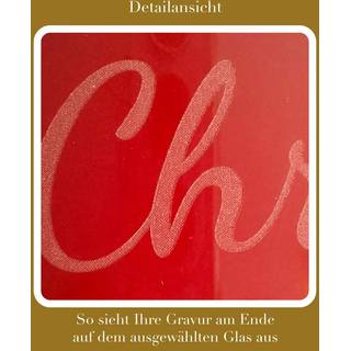 Eierbecher Doppio 2er Set - Name - Indigo Blau