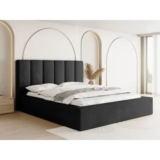 WFL GROUP Amira 180 x 200 cm Schwarz