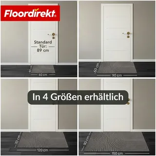 Floordirekt Circa 90 x 150 cm Grau