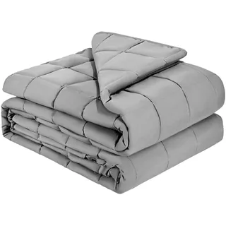 VEVOR Gewichtsdecke 11,5kg Therapiedecke Schwere Decke 1524x2032mm Queen-Size
