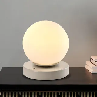 Nachttischlampe Nachttischleuchte, 3W Tischlampe Tischleuchte 3 Dimmstufen USB