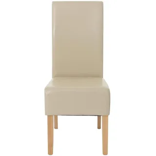 MCW Esszimmerstuhl Crotone Kunstleder creme 6er Set