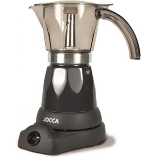 Jocca elektrische Espresso Kaffeemaschine, Espressokanne, Schwarz