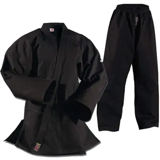 DanRho Ju Jutsu Anzug Shogun Plus - schwarz, Größe:170 cm;Farbe:Schwarz - 34, 36, 38, 40, 42