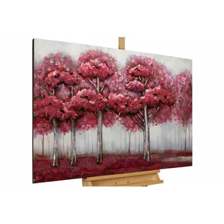 Kunstloft Metallbild, Pink, Metall, 5.7x70 cm, Bilder und Zubehör, Wandbilder, Metallbilder