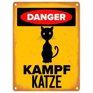 speecheese Katze Metall 15x20 cm