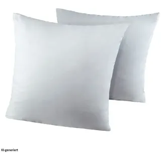 Hti-Living Kissenbezug HTI-Living 80 x 80 cm Silber