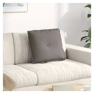 vidaXL Rückenkissen 50 x 19 x 45 cm Taupe