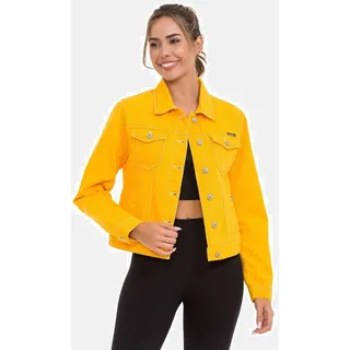 Cipo & Baxx Jeansjacke in YELLOW | Gr.: S