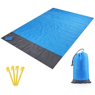 Wasserdichte Stranddecke im Freien tragbare Picknickmatte Camping Ground Mat Matratze
