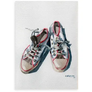 Paper Collective - The Sneakers Poster, 50 x 70 cm