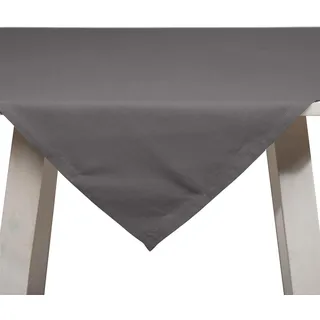 Pichler Leinen Tischwäsche Pure Tischdecke 100x100 cm | granit - grau