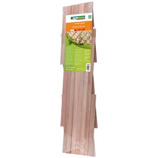 Rankgitter WINDHAGER "Holz-Spalier FSC-zertifiziert für Rosen und Kletterpflanzen", beige (natur), B:60cm H:180cm, Holzwerkstoff, Rankhilfen, Rankhilfe für Hauswände, erhältlich in unterschiedlichen Größen