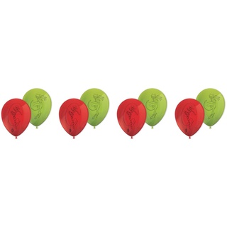 ALMACENESADAN Lady Bug, 8 Luftballons, Dekoration für Partys und Geburtstage,