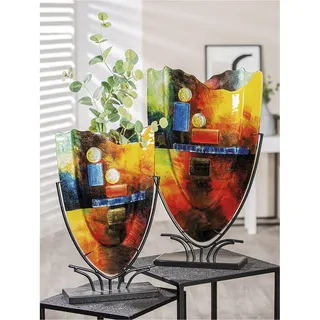 Bodenvase CASABLANCA BY GILDE "Dekovase "Classico"" Vasen Gr. B/H/T: 35 cm x 58 cm x 10,5 cm, bunt Blumenvasen