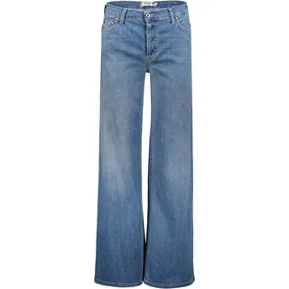 Weite Jeans PLEASE JEANS Gr. M (38), N-Gr, blau (bludenim) Damen Jeans Weite