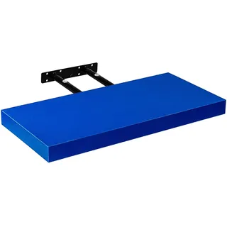 STILISTA Wandregal Volato, freischwebend, Farb- & Größenwahl, 110 cm Blau