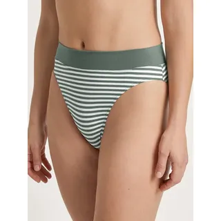 CALIDA Elastic Slip Damen, mit Softbund, High Waist, natürlich atmungsaktive und weiche Single Jersey-Qualität