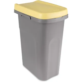 40L Mülleimer gelb Küche Mülltonne Abfalleimer Trash Bin Gelber Sack Müll