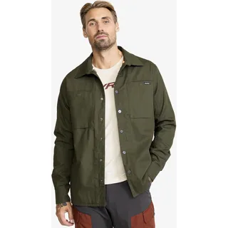 Outback Fleece Lined Overshirt Herren Deep Depths, Größe:M - Herren > Oberteile > Hemden - Grün