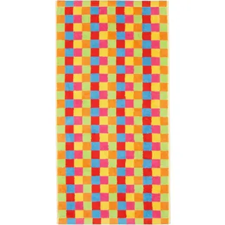CAWÖ Life Style Karo 7017 Handtuch 50 x 100 cm multicolor