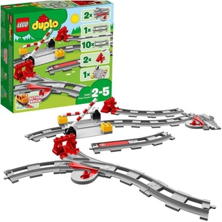 LEGO® Konstruktionsspielsteine Ergänzungs-Set LEGO® DUPLO® Town, (23 St) grau
