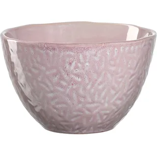 Leonardo Matera Keramik-Schale, 1 Stück, spülmaschinengeeignete Schüssel, 1 Steingut-Schale mit Glasur, rosa, 980 ml, ⌀ 15,3 cm, 018569