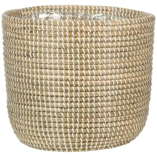 Scheurich Seegras 15 Ø 15 x 13 cm Weiß