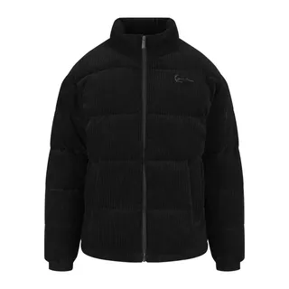 Karl Kani Winterjacke Karl Kani Signature Corduroy Puffer Jacket (1-St) schwarz XL (56/58)
