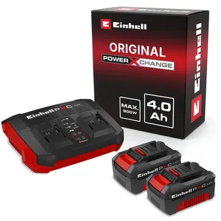 Einhell PXC Starter Kit 18 V Li-Ion 2 x 4,0 Ah 4512112