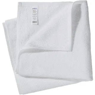 METRO Professional Handtuch, Baumwolle, 50 x 100 cm, Trocknerbeständig, weiß, 4 Stück