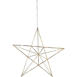 EGLO Weihnachtsstern Deko-Stern beleuchtet weiß