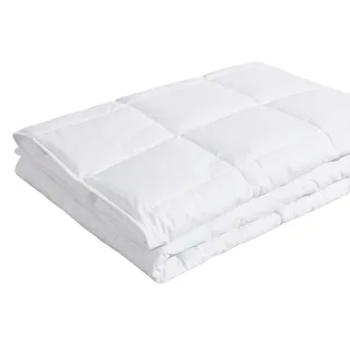 OTTO home Federbettdecke OTTO HOME "Ulani, Bettdecke 135x200 cm, 155x220 cm", weiß, B:135cm L:200cm, Bezug: 100% Baumwolle. Füllung: 70% Federn, 30% Daunen, Bettdecken, Bettdecken, Sommer, Winter, Allergiker geeignet ( Hausstauballergiker)