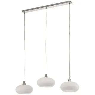 LUCANDE Sharvil 3-flg. 97 cm rund weiß Glas
