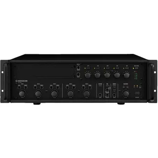 Monacor PA-1240 ELA-Verstärker 240W 1-Kanal 5-Zonen